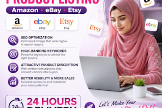 create SEO product listing for daraz and amazon