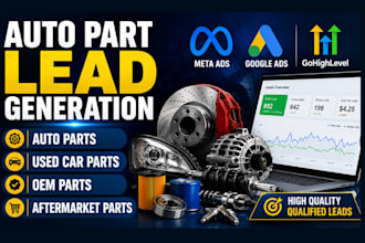 generate auto parts leads, oem parts, truck parts, aftermarket parts leads