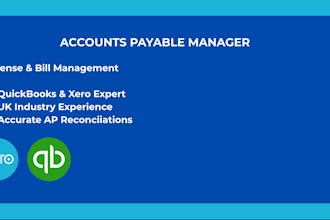 manage accounts payable and expenses in quickbooks or xero