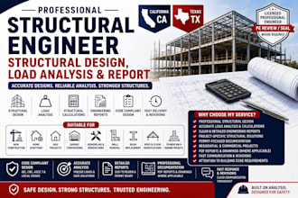draw architectural structural mep and engineering stamp in florida ca ny texas