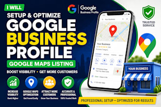 set up and optimize your google business profile