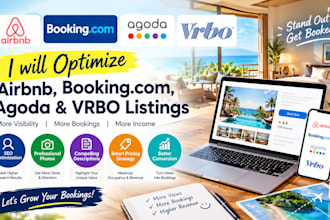 optimize airbnb booking com agoda and vrbo listings