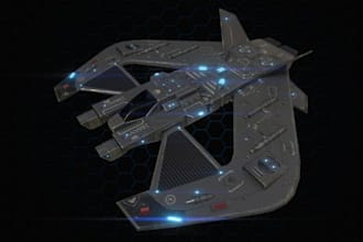 create custom game ready 3d spaceship models and sci fi assets for games