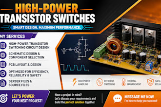 design high power transistor switches