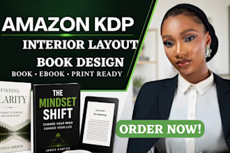 do amazon kdp book typesetting book interior layout formatting manuscript design