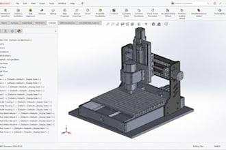prepare mechanical sketches as dxf for cnc cut, machining a