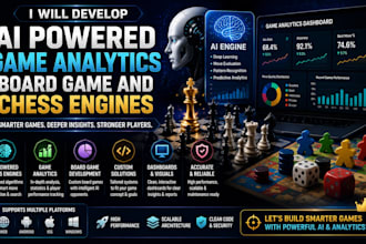 develop ai powered game analytics board game and chess engines