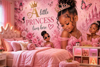 personalized photo wallpaper, custom peel and stick wall mural for kid rooms