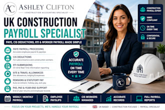 uk construction payroll including paye, cis deductions, site allowances and rti