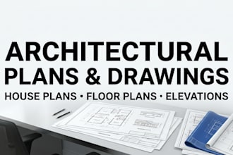 prepare architectural plans, house plans and floor drawings in texas