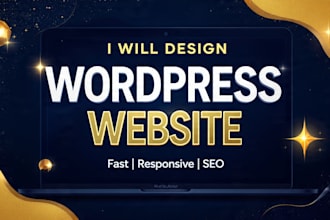 design luxury wordpress website with elementor pro