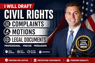 draft civil rights complaints, motions and legal documents