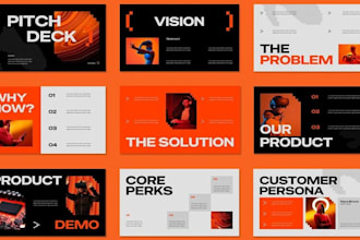 design sponsorship pitch deck, redesign investor pitchdeck, fundraising deck