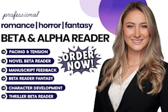 beta read romance beta reader, horror, thriller beta reader, beta reader fantasy