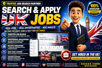 search and apply UK jobs for you