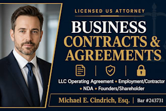 prepare a single or multi member llc operating agreement