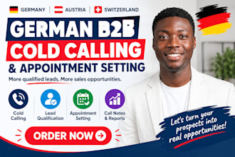 do german b2b cold calling and appointment setting