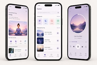 develop meditation app mindfulness app wellness app sleep app