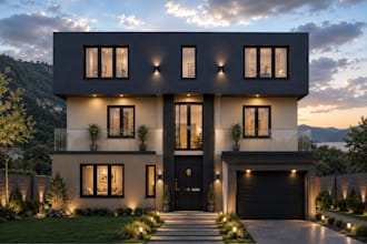 convert floor plan into realistic ai architectural render