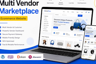 develop multi vendor ecommerce marketplace website