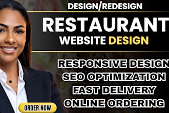 design restaurant bakery website, online ordering, reservation system worpress