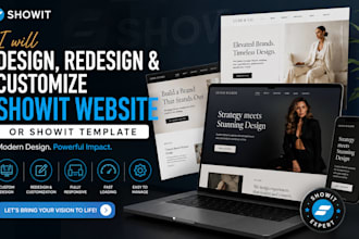 design, redesign customize showit template photographers update showit designer