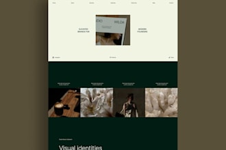 showit website redesign showit template design