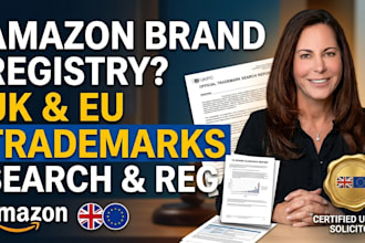 conduct ukipo trademark search and UK brand clearance report