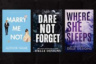 design contemporary romance book covers