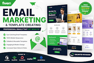 do email marketing and template editing