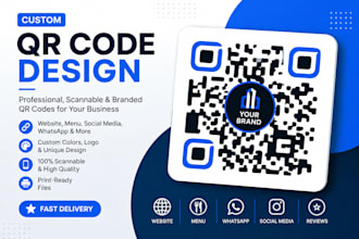 create a custom qr code for your business, menu or website
