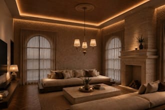 create photorealistic 3d interior rendering with 3ds max and corona