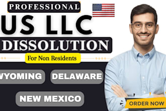 do delaware llc dissolution, dissolve llc and close ein in delaware, wyoming llc