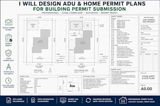 design house permit plans for florida city approval and building permits