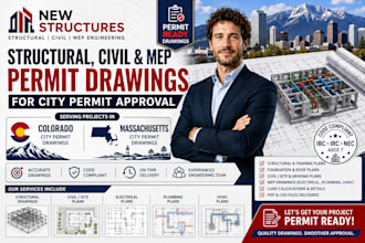 be colorado massachusetts structural civil engineer for mep city permit drawings