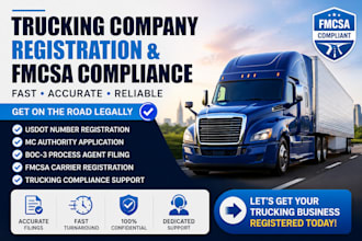 do dot, mc number, truck registration and fmcsa compliance