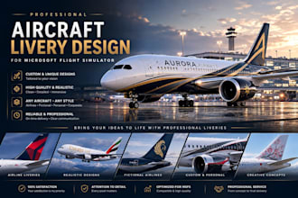 create custom msfs 2020 and msfs 2024 airline livery for microsoft flight