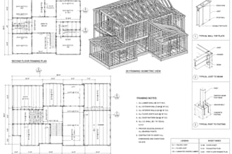 do structural framing and foundation drawings for building approval in usa