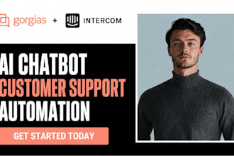setup gorgias intercom ai chatbot customer support automation