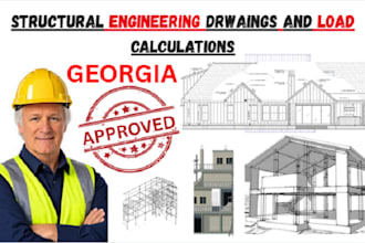 provide a well structured engineer stamp for georgia mep permit approval
