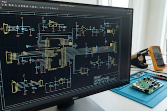 do pcb design and schematics design
