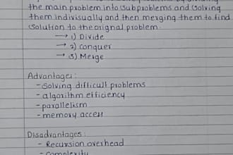 handwrite assignments notes and any provided content urgently