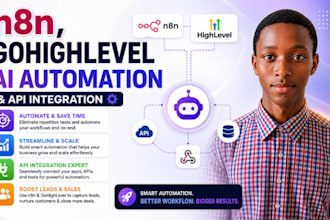 n8n gohighlevel automation ai automation crm workflow