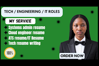 do tech resume, IT resume, engineering resume, ats resume, tech resume writing