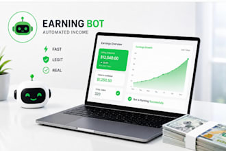 develop fast earning bot, legit earning bot, real earning software