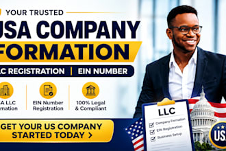 do USA llc registration, llc creation and ein for US and non residents