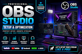 setup obs studio for streaming and recording