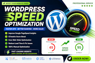 speed optimize wordpress website for google pagespeed insights