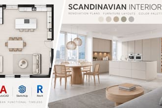 design scandinavian interiors renovation plans furniture layouts color palettes