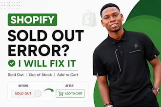 fix shopify product sold out of stock inventory listing and add to cart issues